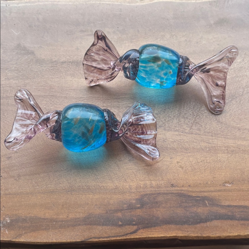 Large Glass Candy Decor